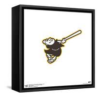 Gallery Pops MLB San Diego Padres - Miscellaneous Logo Wall Art-Trends International-Framed Stretched Canvas