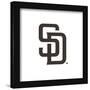 Gallery Pops MLB San Diego Padres - Primary Club Logo Wall Art-Trends International-Framed Gallery Pops