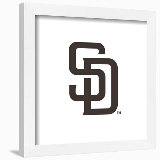 Gallery Pops MLB San Diego Padres - Primary Club Logo Wall Art-Trends International-Framed Gallery Pops