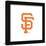 Gallery Pops MLB San Francisco Giants - Cap Logo Wall Art-Trends International-Framed Gallery Pops