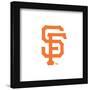 Gallery Pops MLB San Francisco Giants - Cap Logo Wall Art-Trends International-Framed Gallery Pops