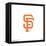 Gallery Pops MLB San Francisco Giants - Cap Logo Wall Art-Trends International-Framed Stretched Canvas