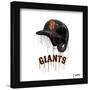 Gallery Pops MLB San Francisco Giants - Drip Helmet Wall Art-Trends International-Framed Gallery Pops