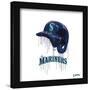 Gallery Pops MLB Seattle Mariners - Drip Helmet Wall Art-Trends International-Framed Gallery Pops