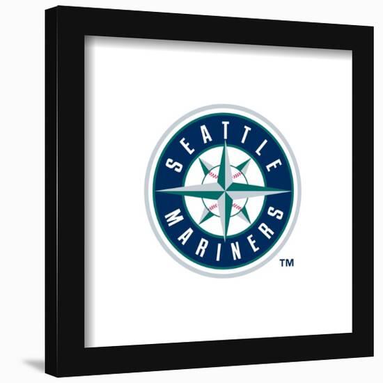 Gallery Pops MLB Seattle Mariners - Primary Club Logo Wall Art-Trends International-Framed Gallery Pops