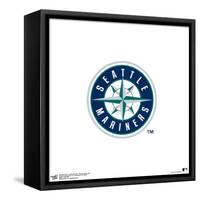 Gallery Pops MLB Seattle Mariners - Primary Club Logo Wall Art-Trends International-Framed Stretched Canvas