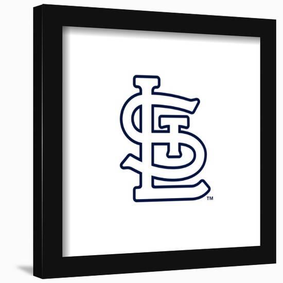 Gallery Pops MLB St. Louis Cardinals -Cap Logo Wall Art-Trends International-Framed Gallery Pops