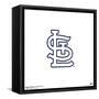 Gallery Pops MLB St. Louis Cardinals -Cap Logo Wall Art-Trends International-Framed Stretched Canvas