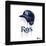 Gallery Pops MLB Tampa Bay Rays - Drip Helmet Wall Art-Trends International-Framed Gallery Pops