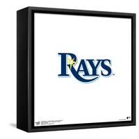 Gallery Pops MLB Tampa Bay Rays - Primary Club Logo Wall Art-Trends International-Framed Stretched Canvas