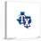 Gallery Pops MLB Texas Rangers - Alternate Club Logo Wall Art-Trends International-Stretched Canvas