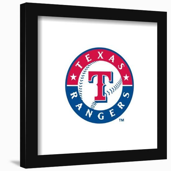 Gallery Pops MLB Texas Rangers - Primary Club Logo Wall Art-Trends International-Framed Gallery Pops