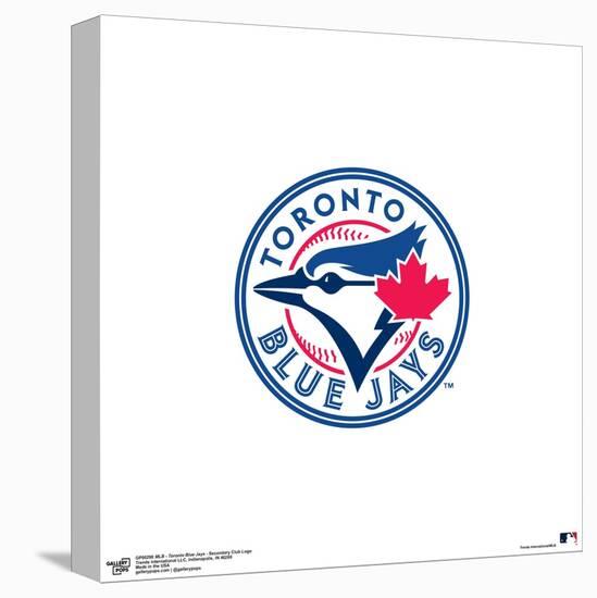 Gallery Pops MLB Toronto Blue Jays - Secondary Club Logo Wall Art-Trends International-Stretched Canvas