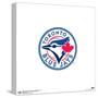 Gallery Pops MLB Toronto Blue Jays - Secondary Club Logo Wall Art-Trends International-Stretched Canvas