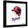 Gallery Pops MLB Washington Nationals - Drip Helmet Wall Art-Trends International-Framed Gallery Pops