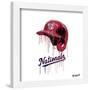 Gallery Pops MLB Washington Nationals - Drip Helmet Wall Art-Trends International-Framed Gallery Pops