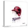 Gallery Pops MLB Washington Nationals - Drip Helmet Wall Art-Trends International-Stretched Canvas