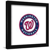 Gallery Pops MLB Washington Nationals - Primary Club Logo Wall Art-Trends International-Framed Gallery Pops