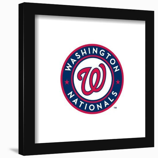 Gallery Pops MLB Washington Nationals - Primary Club Logo Wall Art-Trends International-Framed Gallery Pops