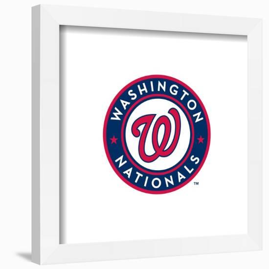 Gallery Pops MLB Washington Nationals - Primary Club Logo Wall Art-Trends International-Framed Gallery Pops