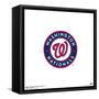 Gallery Pops MLB Washington Nationals - Primary Club Logo Wall Art-Trends International-Framed Stretched Canvas