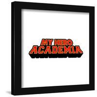 Gallery Pops My Hero Academia - English Logo Wall Art-Trends International-Framed Gallery Pops