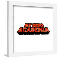 Gallery Pops My Hero Academia - English Logo Wall Art-Trends International-Framed Gallery Pops
