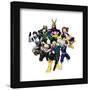 Gallery Pops My Hero Academia - Group Costume Collage Wall Art-Trends International-Framed Gallery Pops