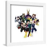 Gallery Pops My Hero Academia - Group Costume Collage Wall Art-Trends International-Framed Gallery Pops