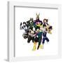 Gallery Pops My Hero Academia - Group Costume Collage Wall Art-Trends International-Framed Gallery Pops