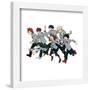 Gallery Pops My Hero Academia - Group Uniform Collage Wall Art-Trends International-Framed Gallery Pops