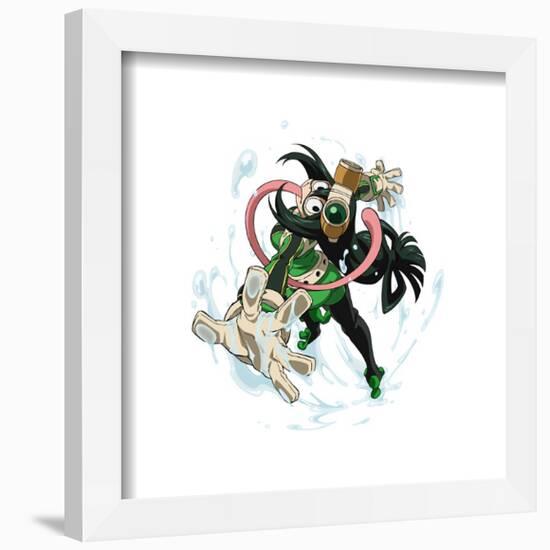 Gallery Pops My Hero Academia - Tsuyu Asui Wall Art-Trends International-Framed Gallery Pops