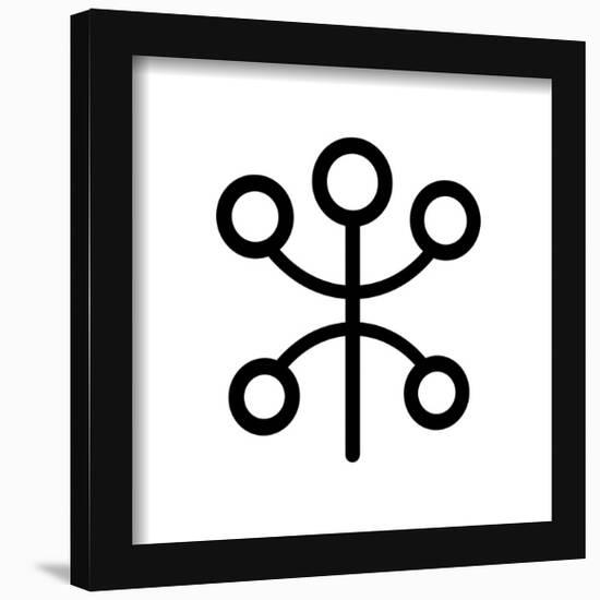 Gallery Pops Naruto Shippuden - Clan Sarutobi Symbol Wall Art-Trends International-Framed Gallery Pops