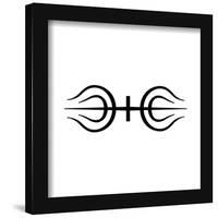 Gallery Pops Naruto Shippuden - Clan Senju Symbol Wall Art-Trends International-Framed Gallery Pops