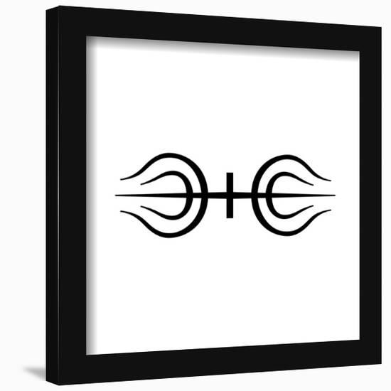 Gallery Pops Naruto Shippuden - Clan Senju Symbol Wall Art-Trends International-Framed Gallery Pops