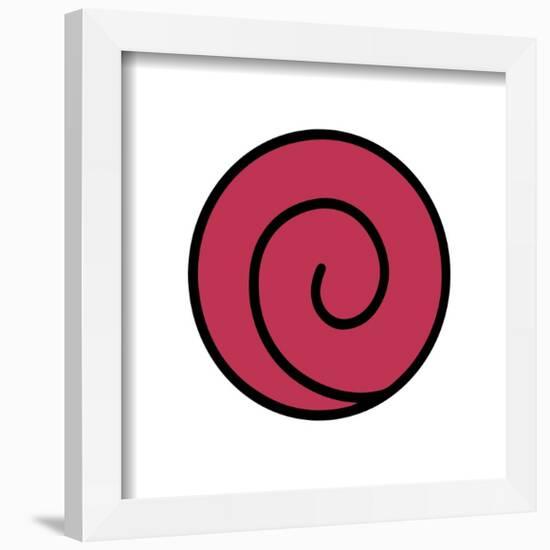 Gallery Pops Naruto Shippuden - Clan Uzumaki Symbol Wall Art-Trends International-Framed Gallery Pops