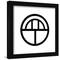 Gallery Pops Naruto Shippuden - Clan Yamanaka Symbol Wall Art-Trends International-Framed Gallery Pops