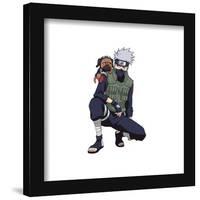 Gallery Pops Naruto Shippuden - Kakashi Hatake With Pakkun Wall Art-Trends International-Framed Gallery Pops