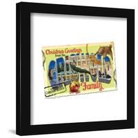 Gallery Pops National Lampoon's Christmas Vacation - Griswold Postcard Wall Art-Trends International-Framed Gallery Pops