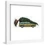 Gallery Pops National Lampoon's Christmas Vacation - Woody Wagon Tree Wall Art-Trends International-Framed Gallery Pops