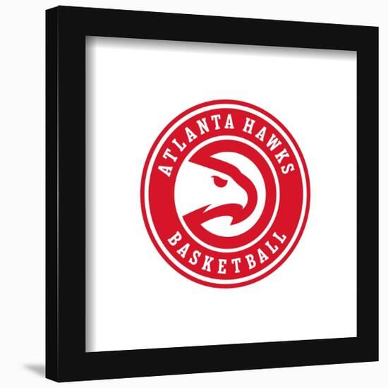 Gallery Pops NBA Atlanta Hawks - Global Logo Wall Art-Trends International-Framed Gallery Pops