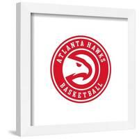 Gallery Pops NBA Atlanta Hawks - Global Logo Wall Art-Trends International-Framed Gallery Pops