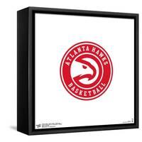 Gallery Pops NBA Atlanta Hawks - Global Logo Wall Art-Trends International-Framed Stretched Canvas
