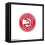 Gallery Pops NBA Atlanta Hawks - Global Logo Wall Art-Trends International-Framed Stretched Canvas