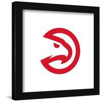 Gallery Pops NBA Atlanta Hawks - Primary Logo Wall Art-Trends International-Framed Gallery Pops