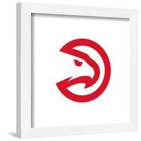 Gallery Pops NBA Atlanta Hawks - Primary Logo Wall Art-Trends International-Framed Gallery Pops