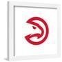 Gallery Pops NBA Atlanta Hawks - Primary Logo Wall Art-Trends International-Framed Gallery Pops