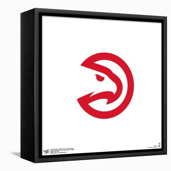 Gallery Pops NBA Atlanta Hawks - Primary Logo Wall Art-Trends International-Framed Stretched Canvas