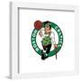 Gallery Pops NBA Boston Celtics - Primary Logo Wall Art-Trends International-Framed Gallery Pops