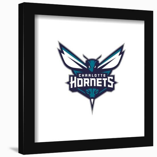 Gallery Pops NBA Charlotte Hornets - Primary Logo Wall Art-Trends International-Framed Gallery Pops